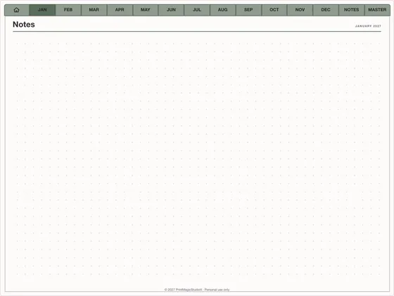 Lecture Pack: Printable planner inserts for home printers